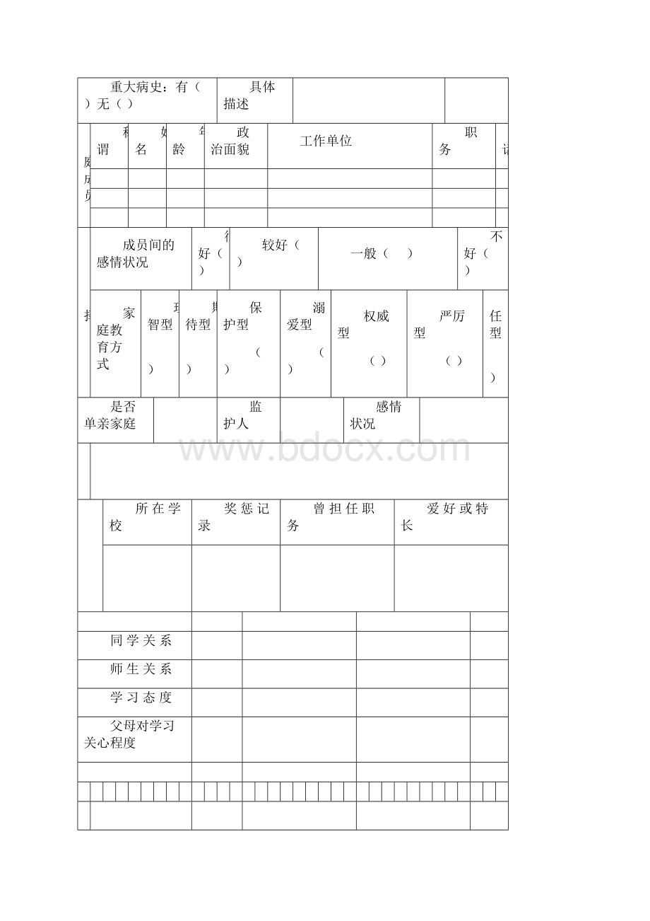 小学生教育心理健康状况调研表1.docx_第3页