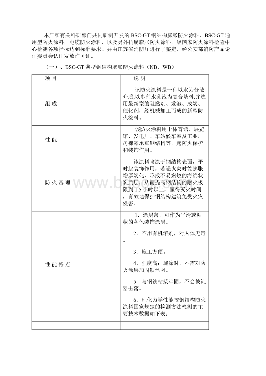 防火涂料说明书.docx_第3页