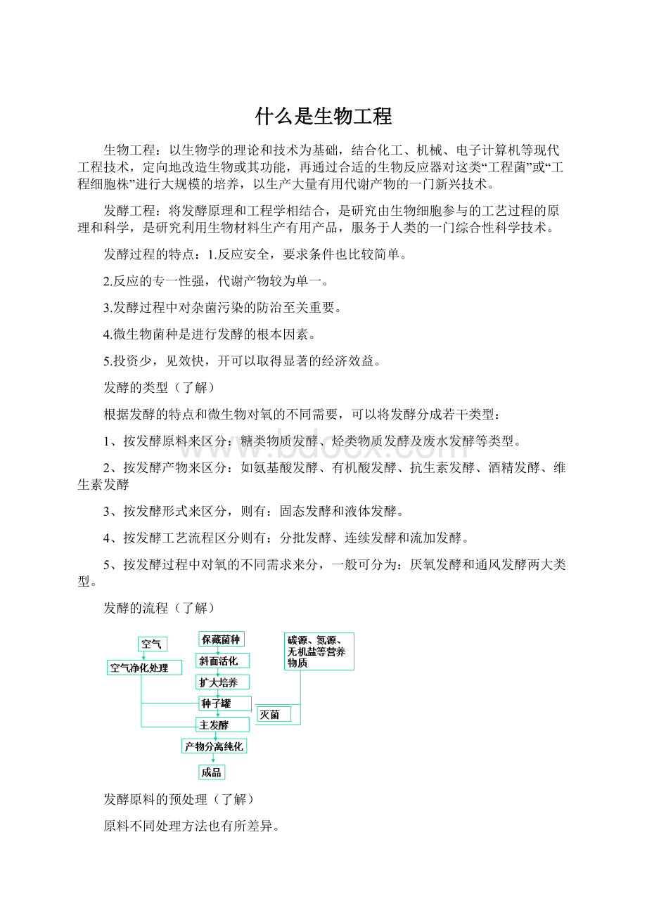 什么是生物工程Word下载.docx