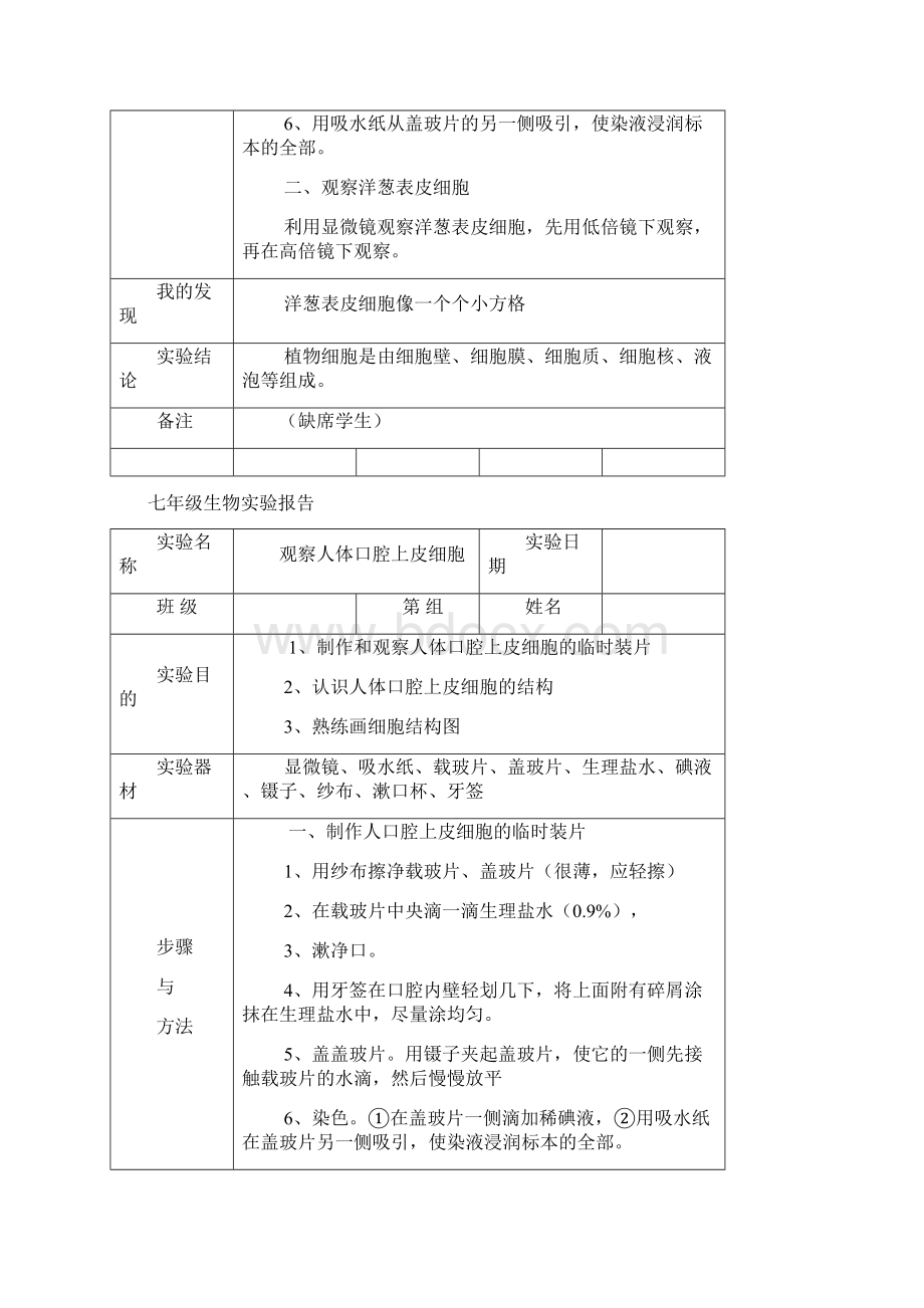 初中生物实验报告.docx_第3页