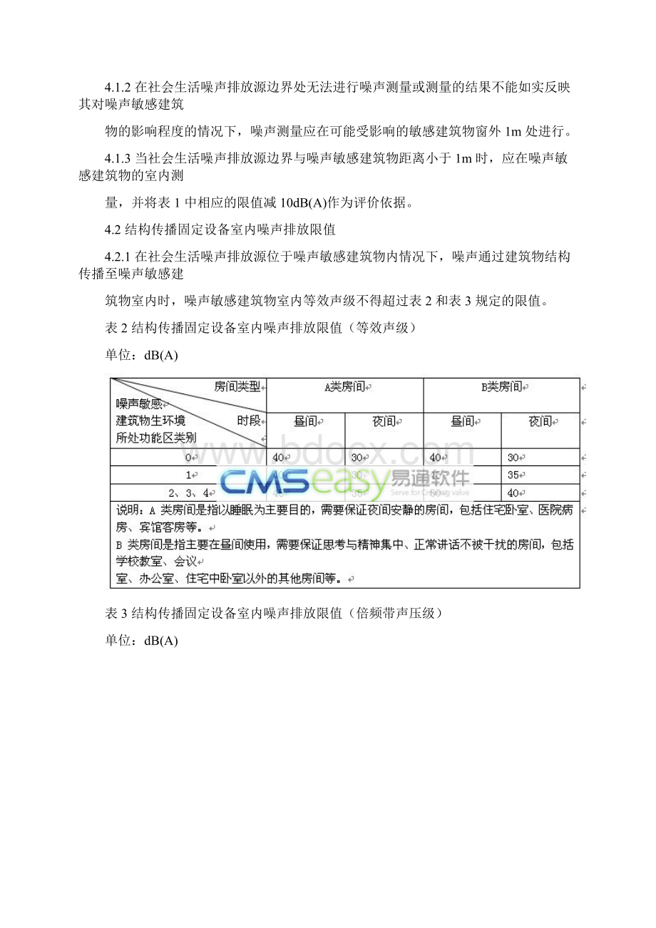 社会生活环境噪声排放标准Word下载.docx_第3页