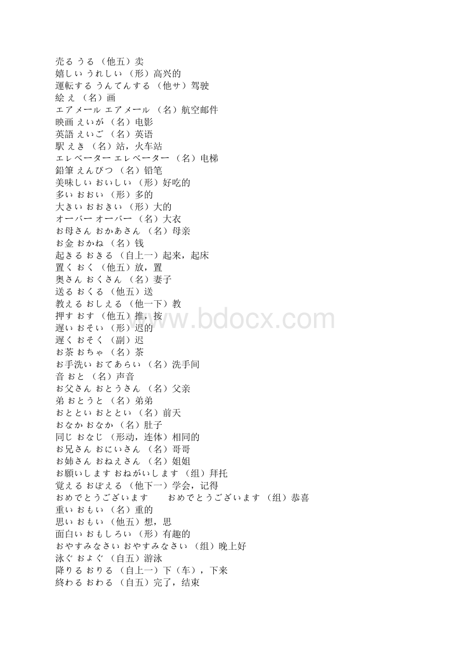 日本语基础常用单词.docx_第2页