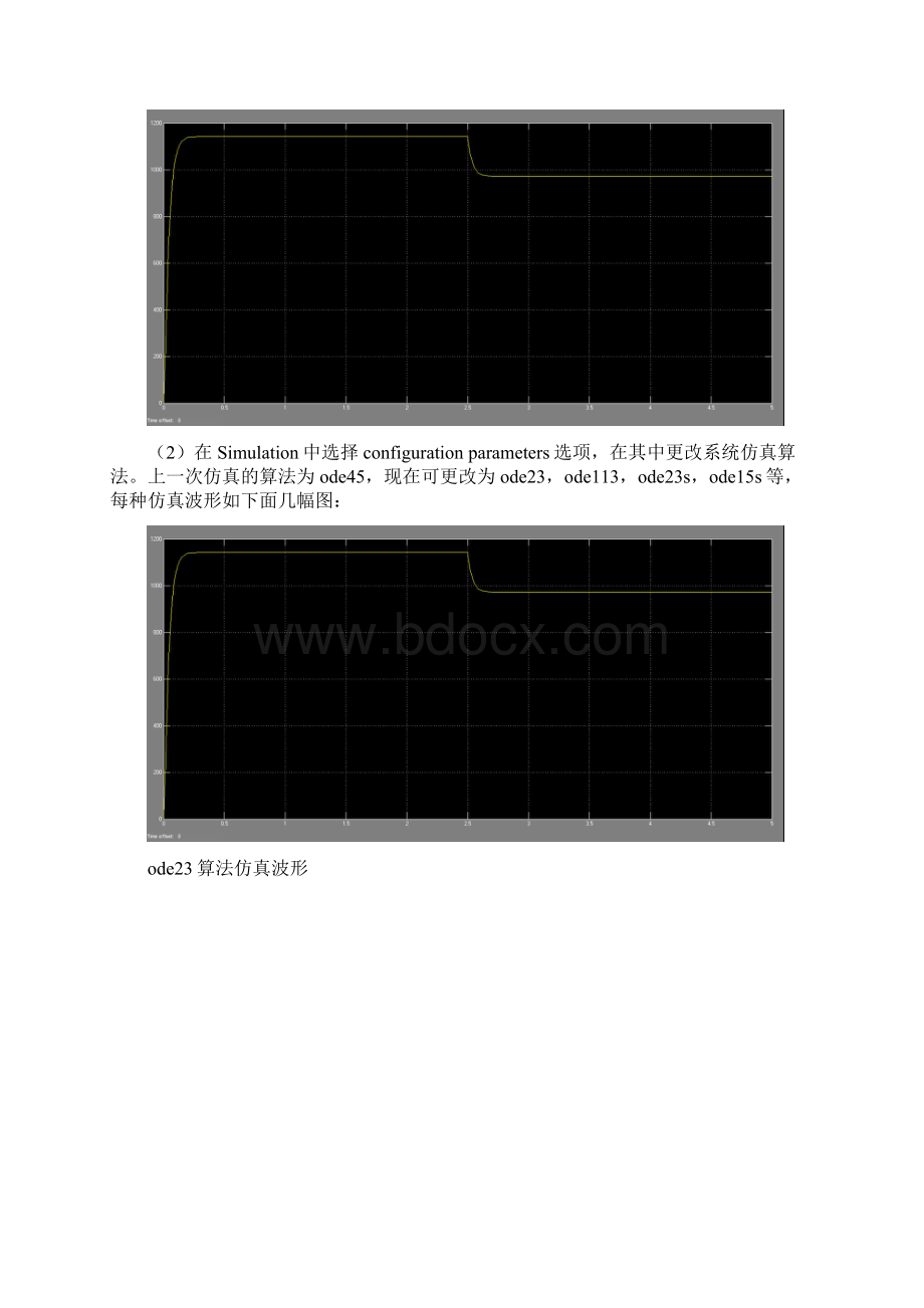 计算机仿真 转速反馈单闭环直流调速系统仿真结题报告 实验一.docx_第3页