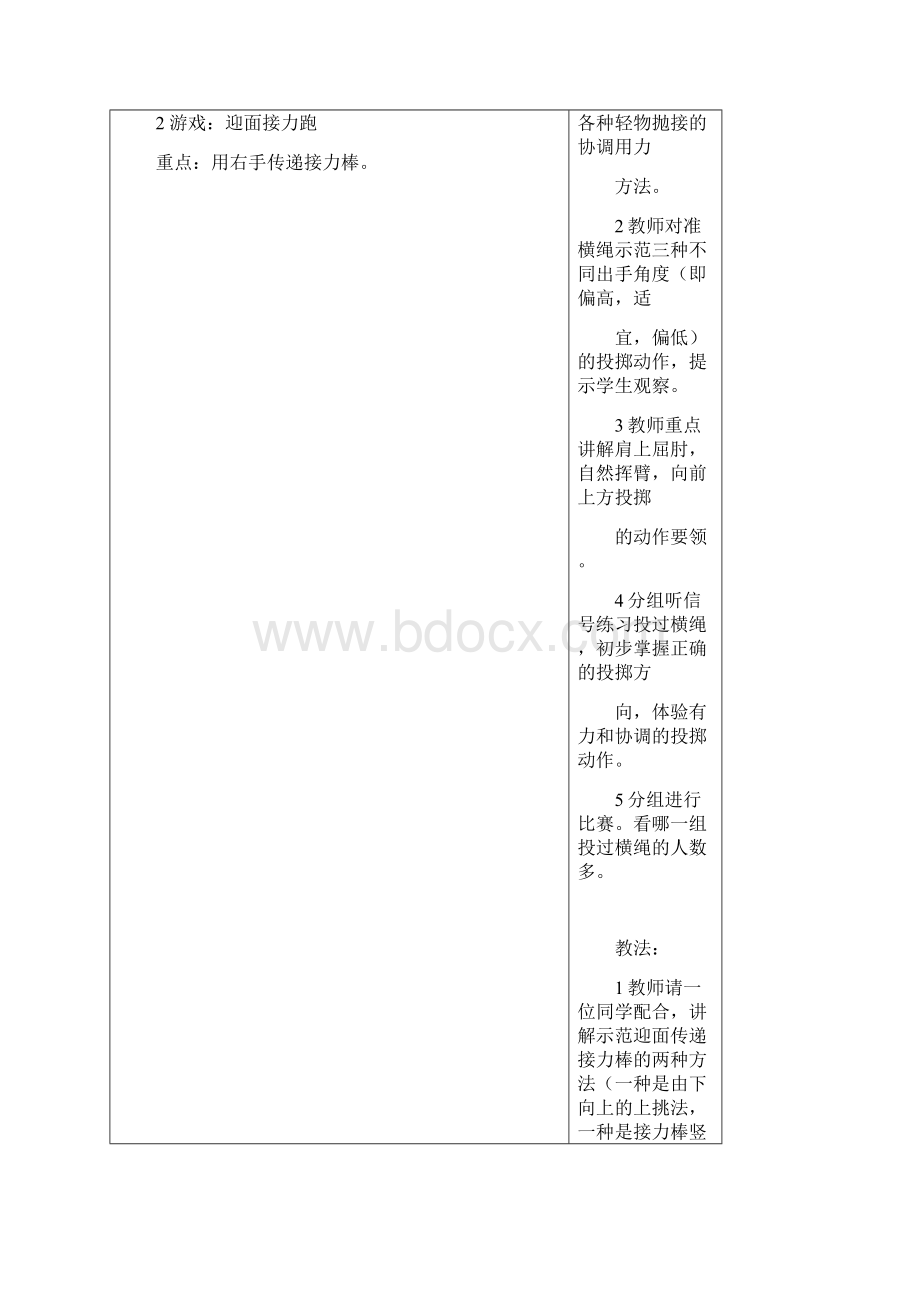 上册四年级前两周体育课教案.docx_第2页