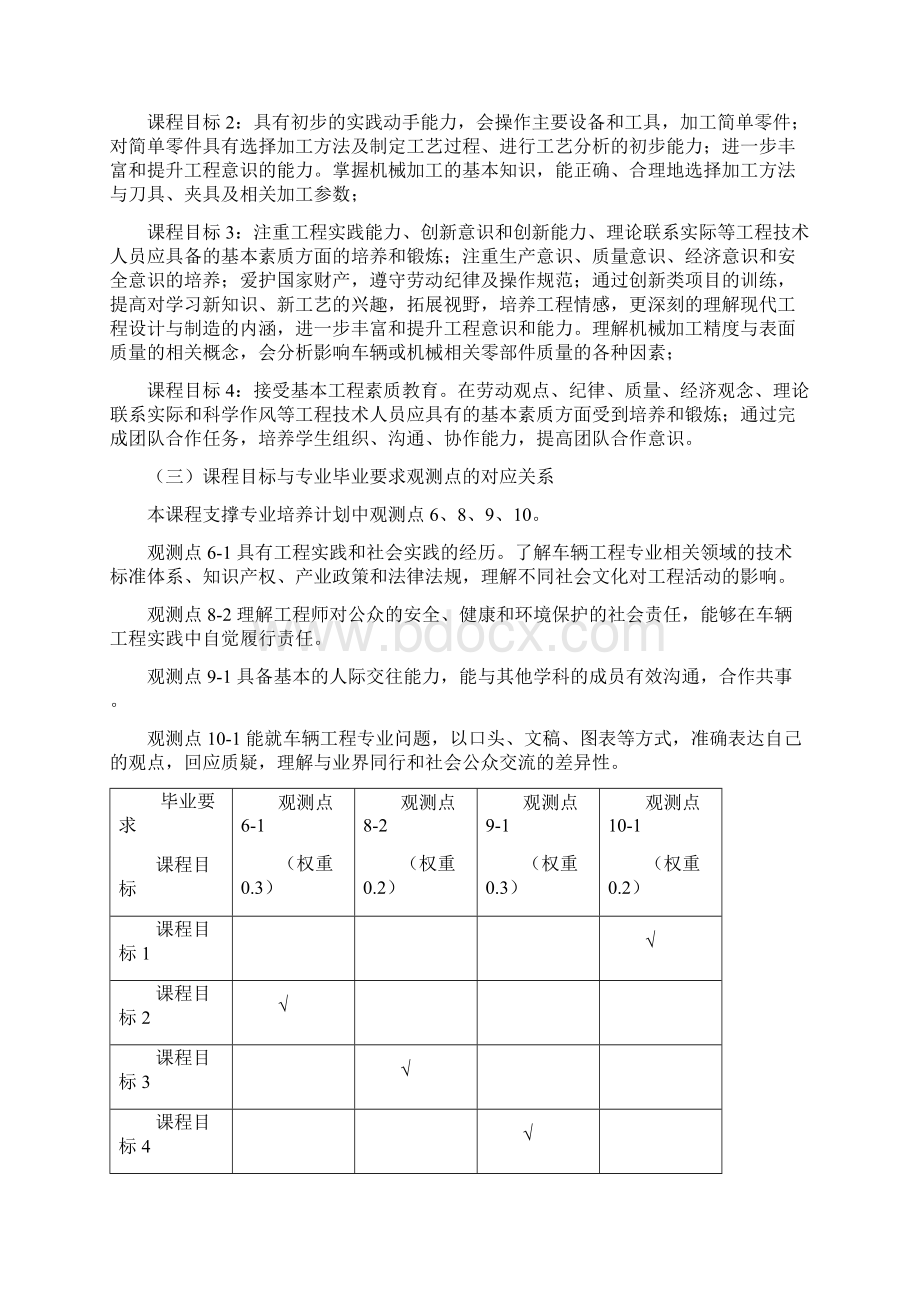 《工程训练》课程大纲Word格式.docx_第2页