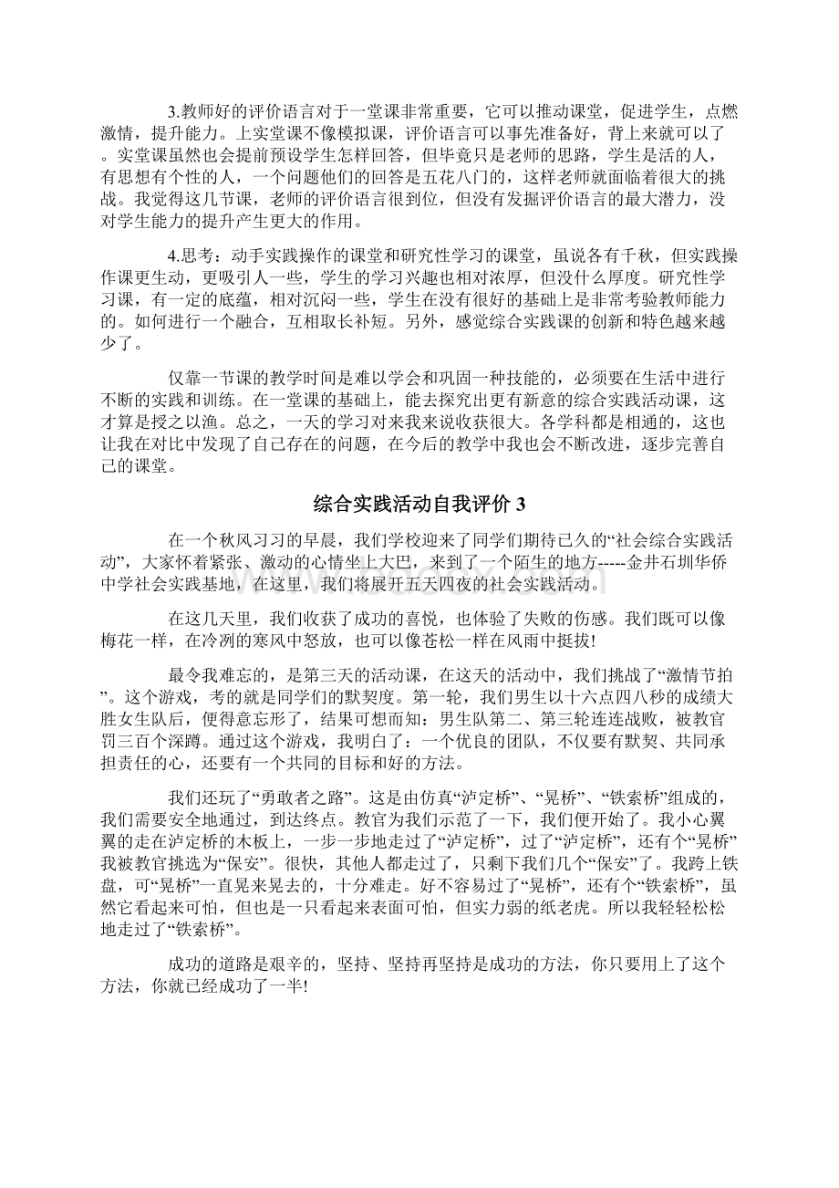 综合实践活动自我评价6篇.docx_第3页