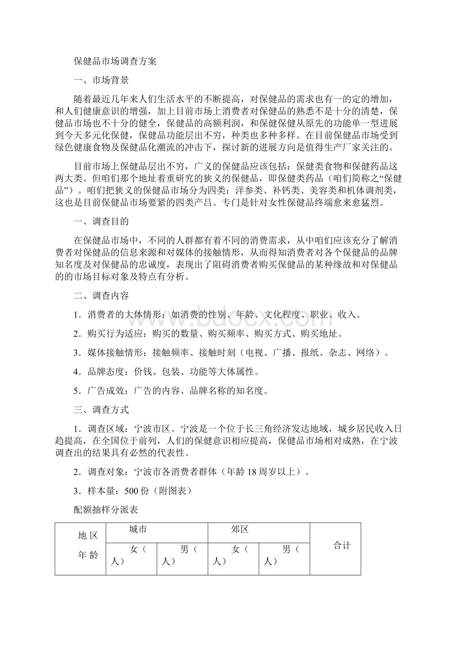 关于保健品市场调研报告.docx_第2页