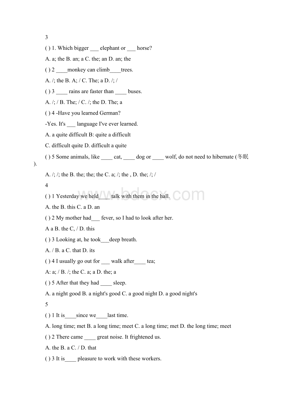 冠词的习题Microsoft Word 文档Word文档格式.docx_第2页