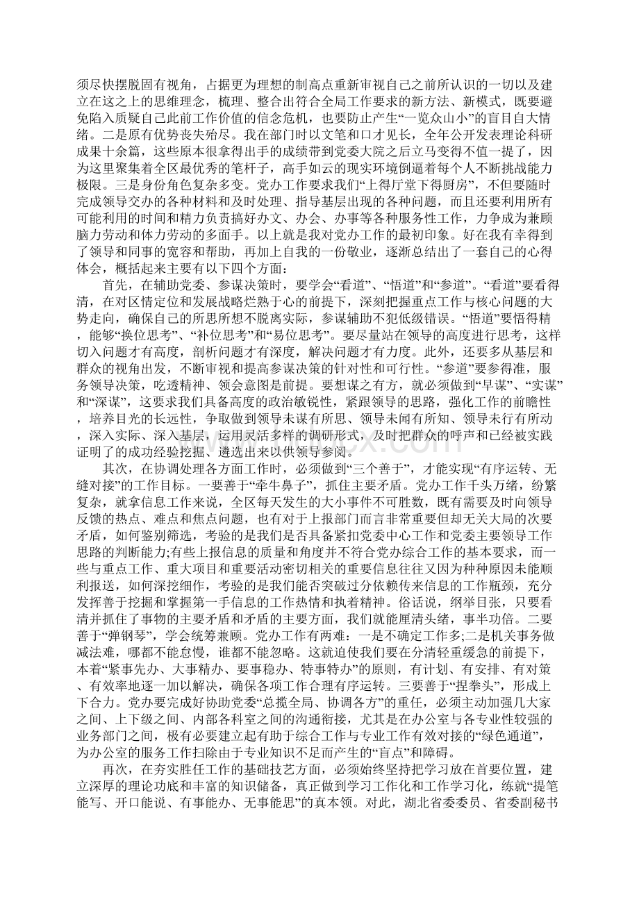 党办XX年个人工作总结.docx_第3页