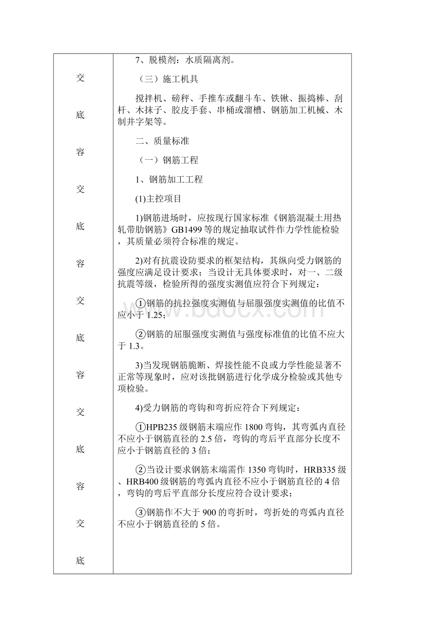 独立柱基础工程技术交底Word文档格式.docx_第2页