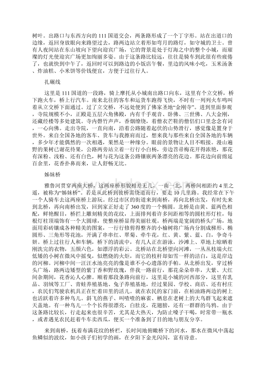 一路风光4400字Word格式文档下载.docx_第3页