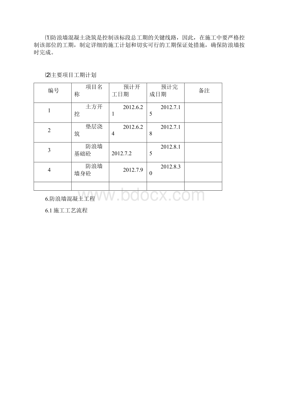 防浪墙施工方案Word格式文档下载.docx_第2页