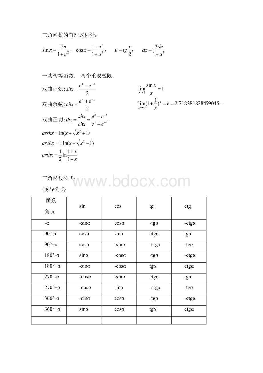 可以打印高数的全部公式大全.docx_第2页