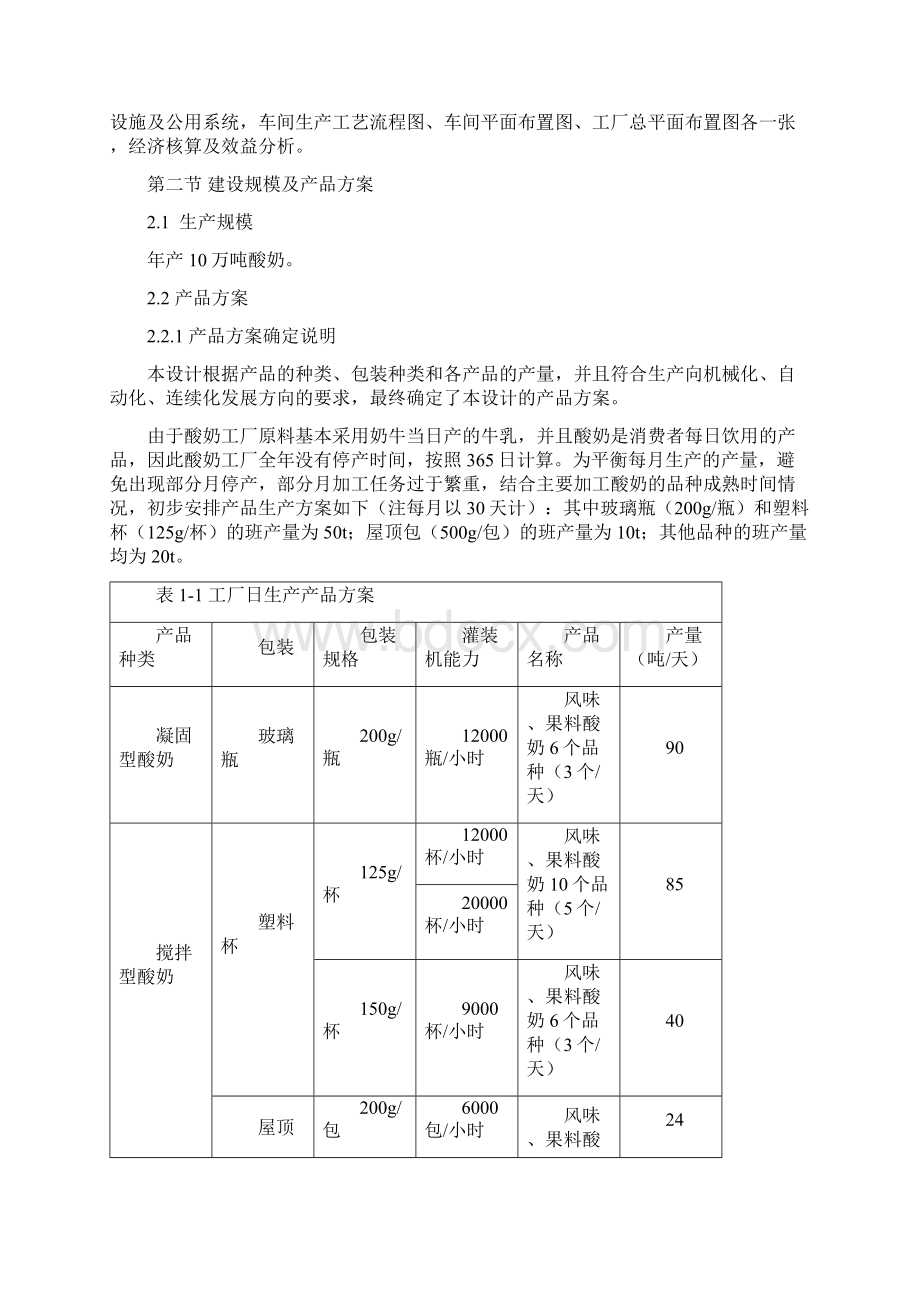 年产10万吨酸奶厂设计1综述.docx_第3页