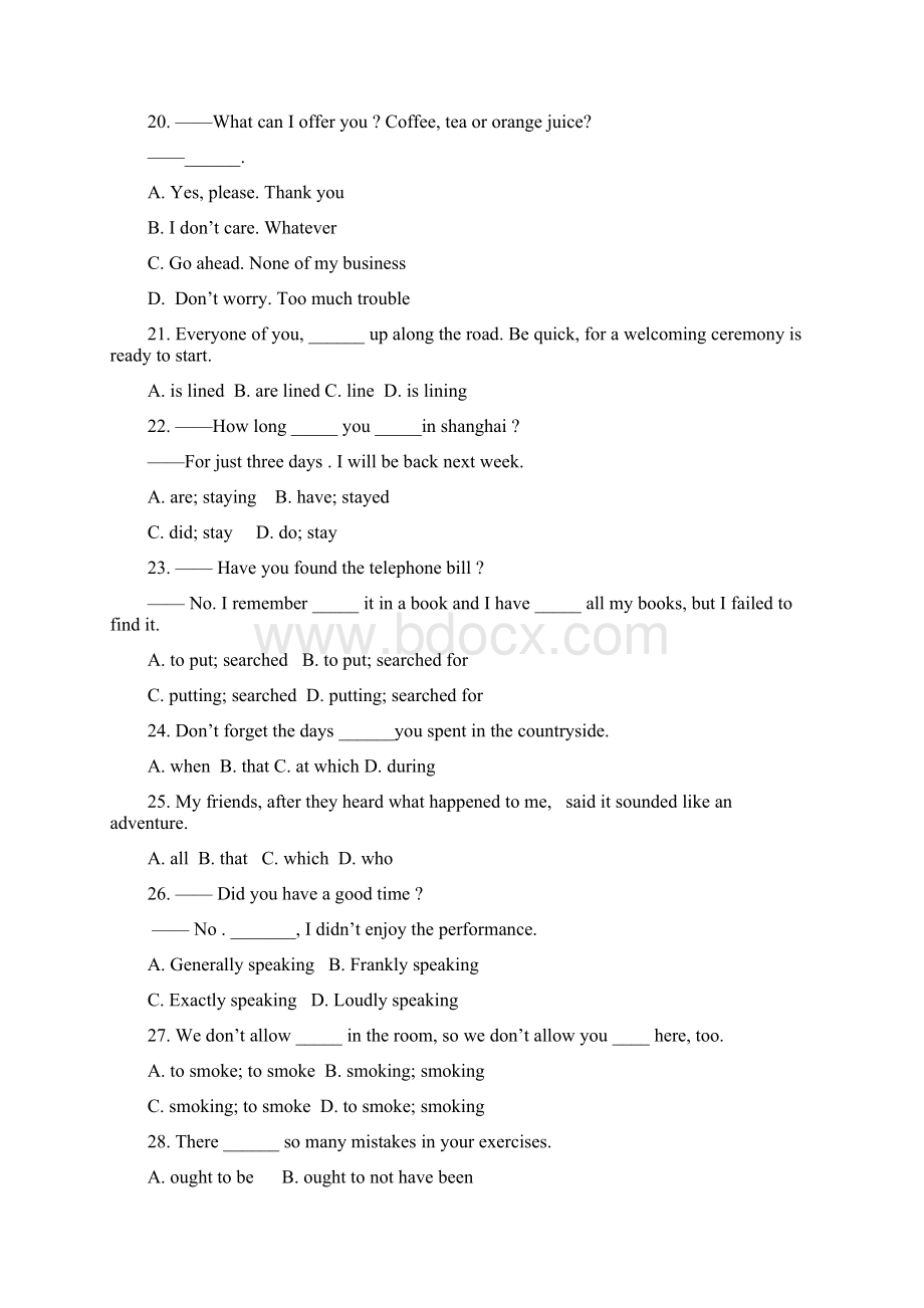 苏州市度职三教学调研测试英语卷Word文档下载推荐.docx_第3页