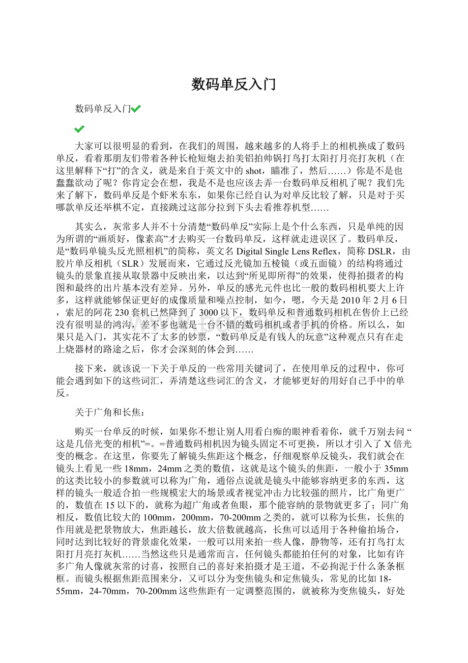 数码单反入门Word格式文档下载.docx_第1页