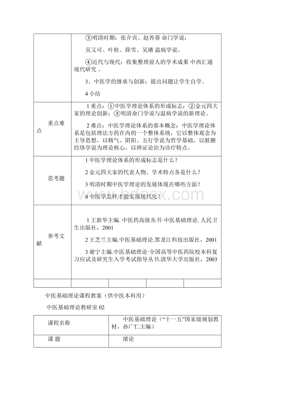 中医基础理论课程教案.docx_第2页