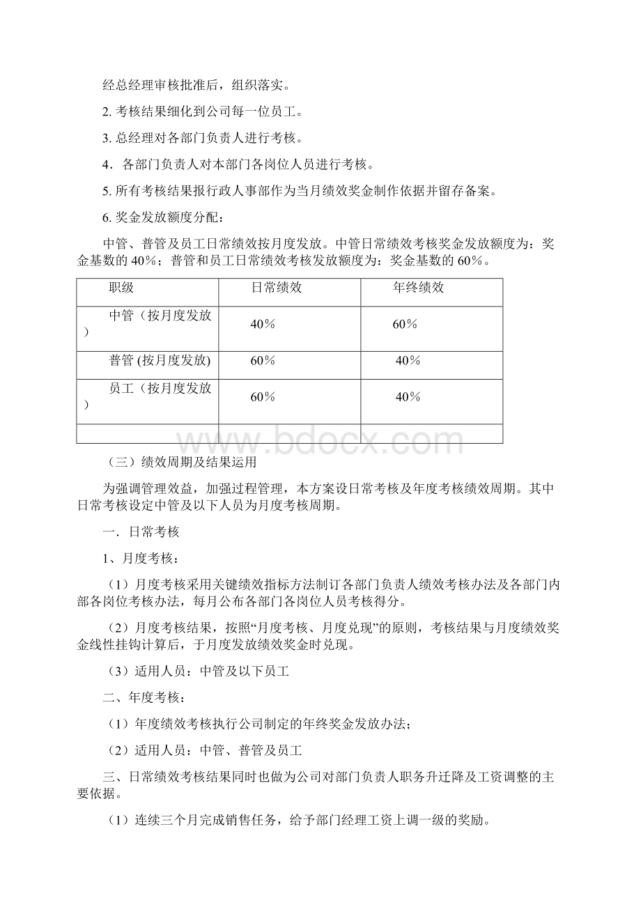 精品绩效考核方案Word格式文档下载.docx_第2页