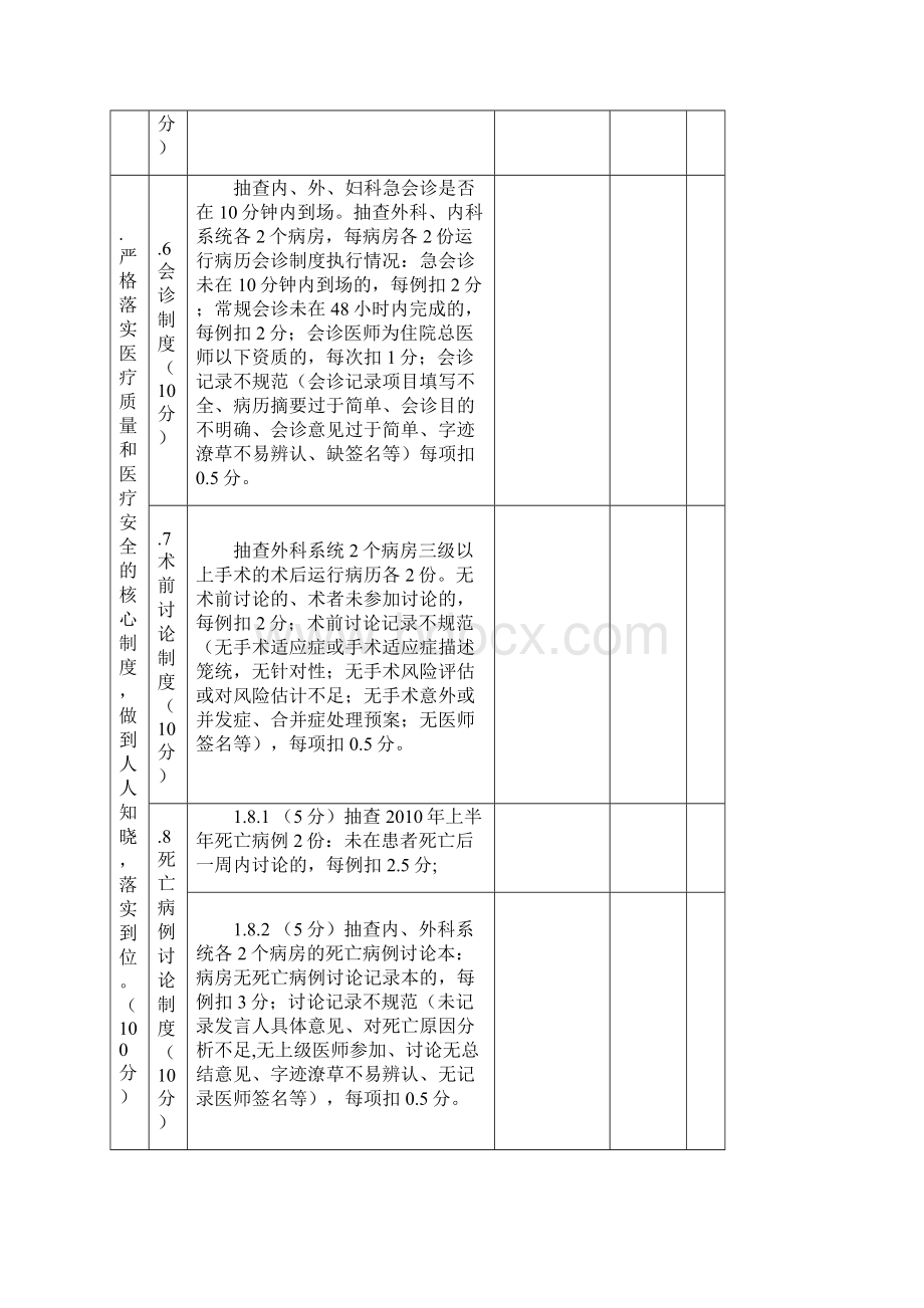 淄博市医疗质量安全检查暨二级综合医院评价考核.docx_第3页