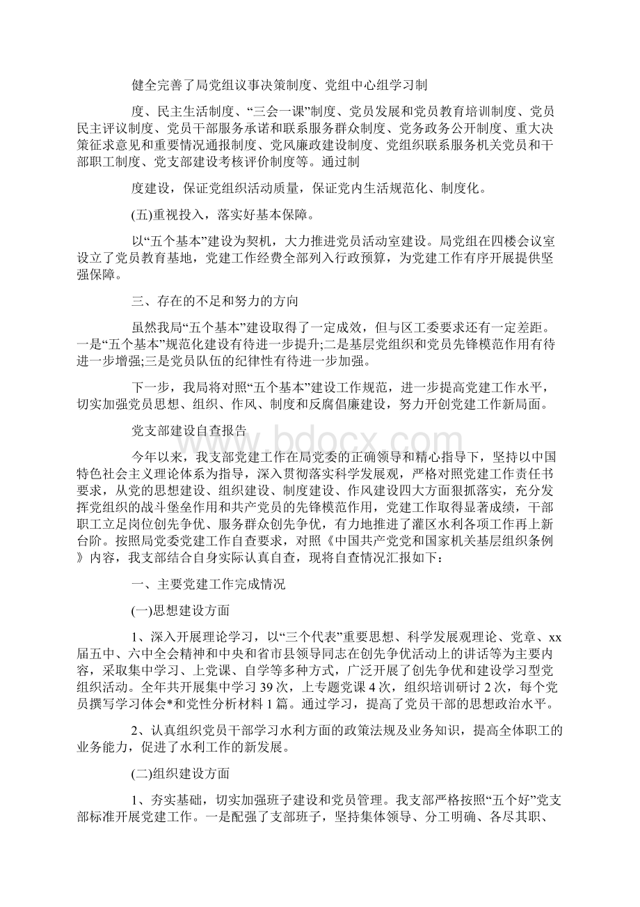 党支部建设自查报告总结.docx_第3页