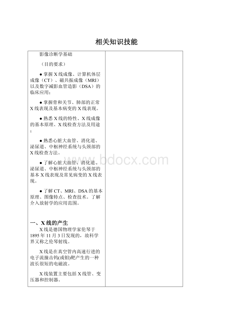 相关知识技能.docx_第1页