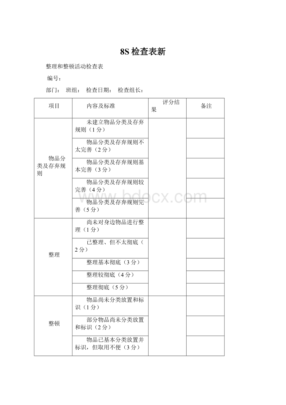 8S检查表新.docx_第1页