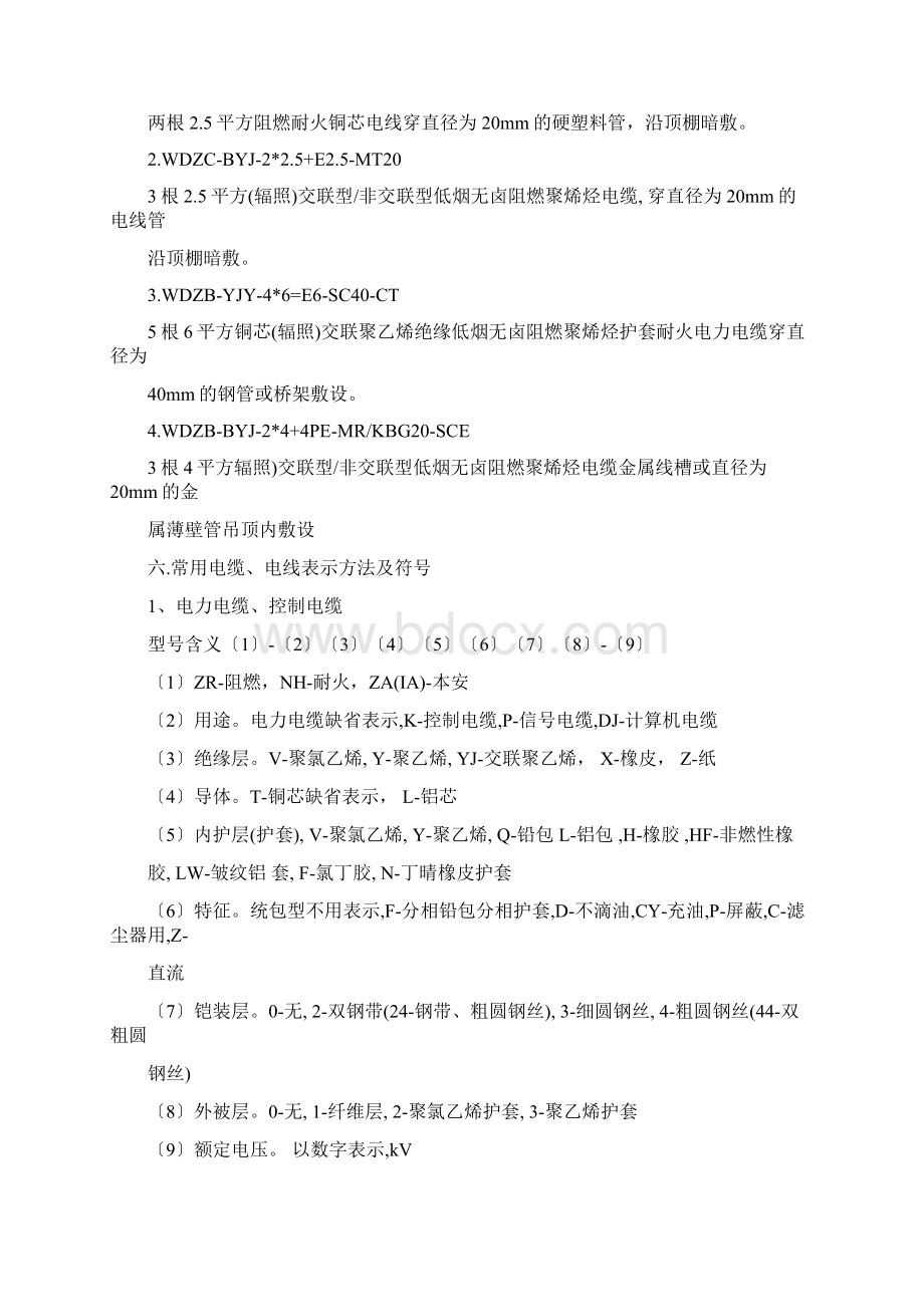 电气安装符号表示方法大全概要.docx_第2页