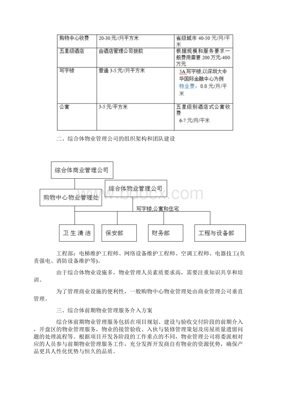 城市商业综合体物业管理特点及其运作方案.docx_第2页