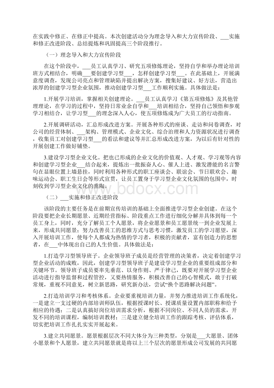 关于学习型组织建设方案.docx_第2页