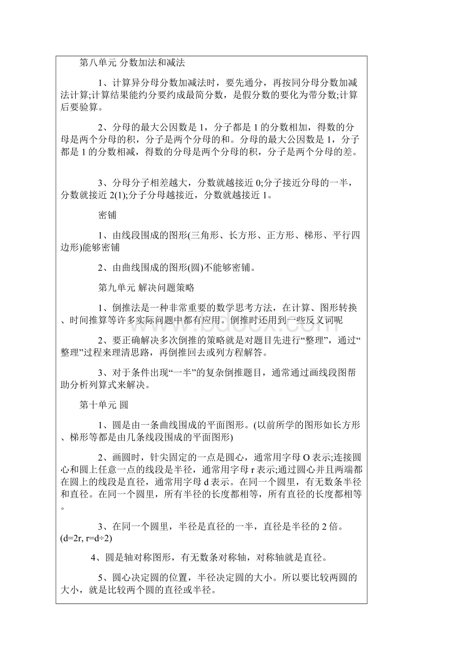 五年级下810单元复习Word文档下载推荐.docx_第2页