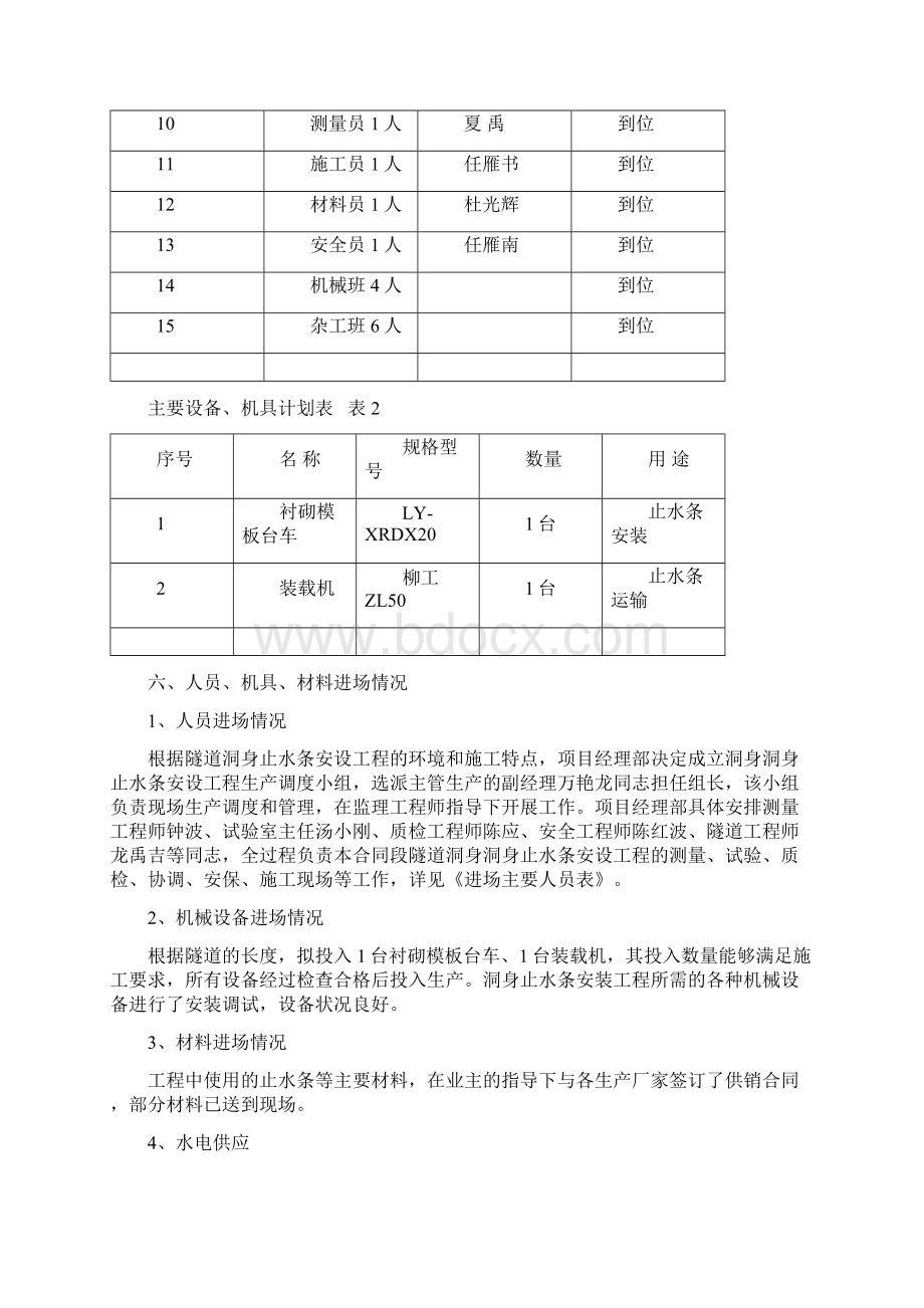 隧道止水条施工方案.docx_第3页