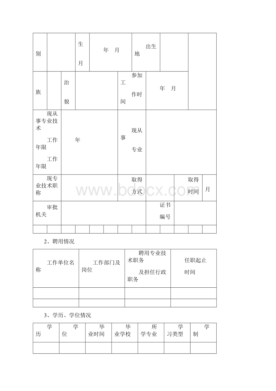 专业技术职称评审表.docx_第2页