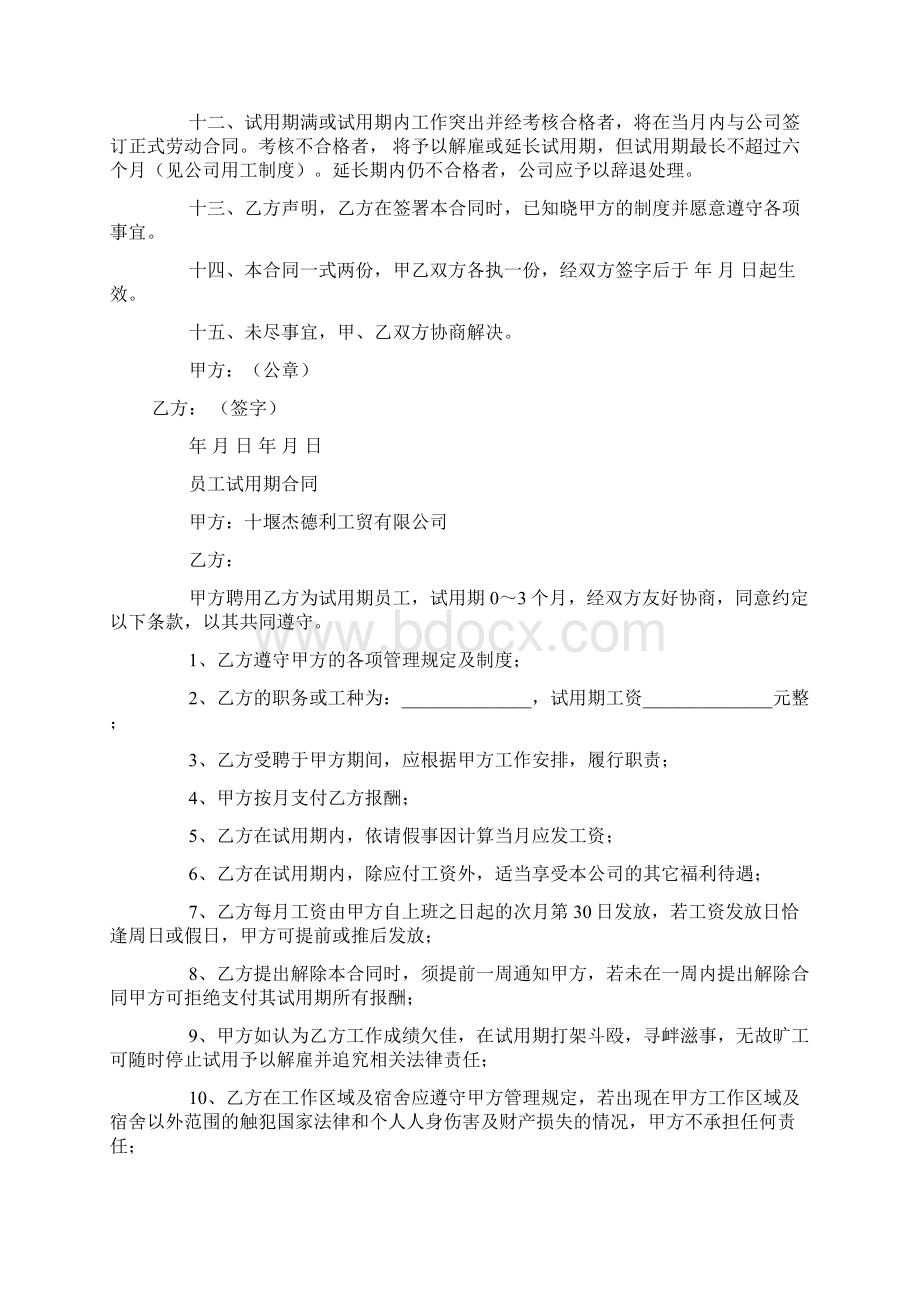 试用合同书14篇文档格式.docx_第2页