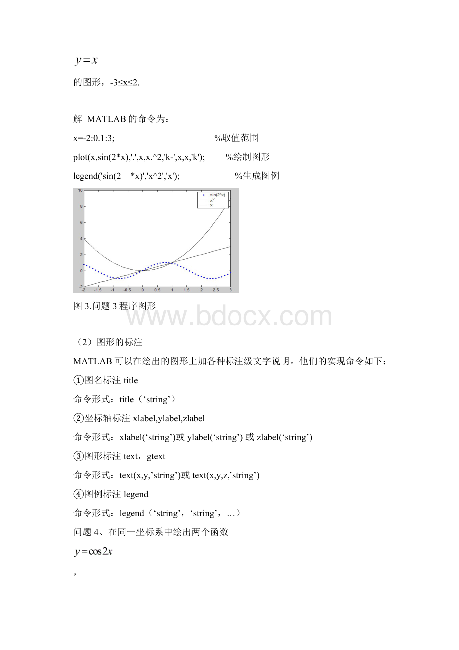 MATLAB在图形绘制与函数单调性和最极值中的应用.docx_第3页