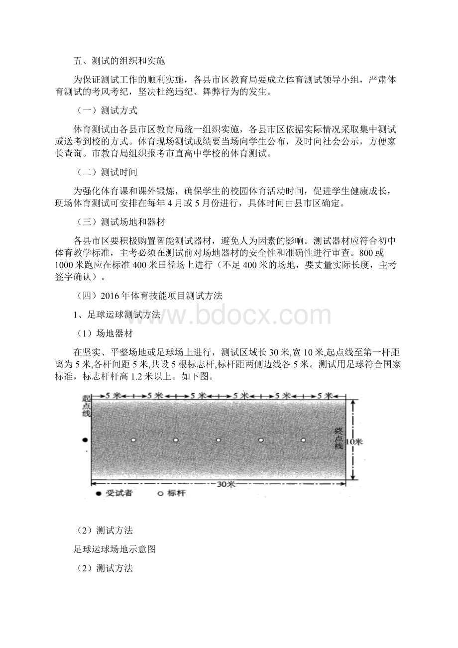 济宁市初中学业水平考试体育测试方 案.docx_第3页