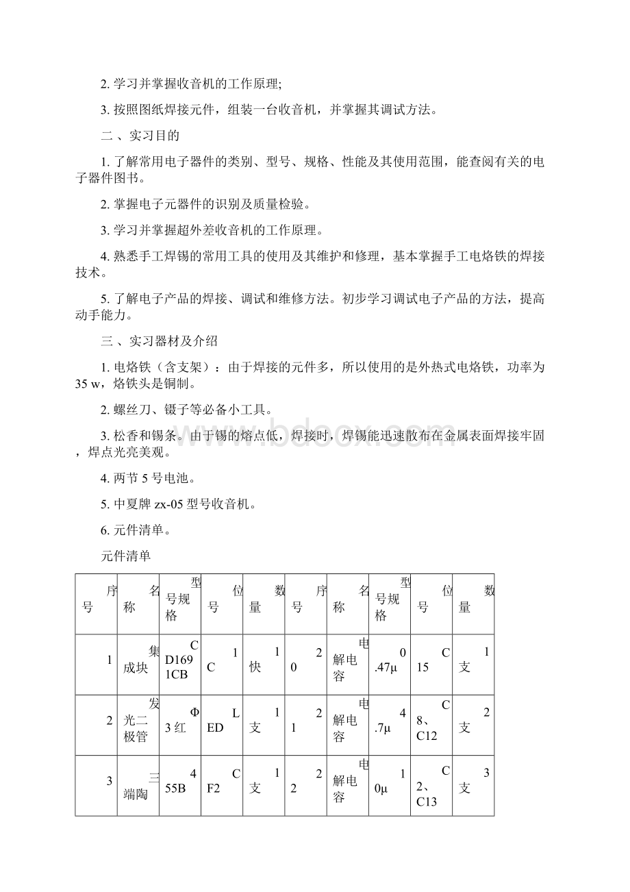 南昌大学实习制作收音机报告Word格式.docx_第2页