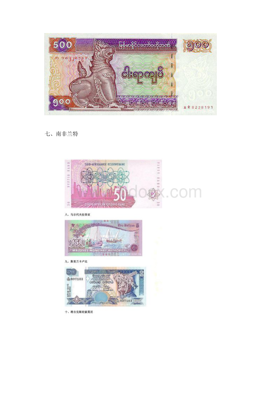 全世界各国货币图全集.docx_第3页