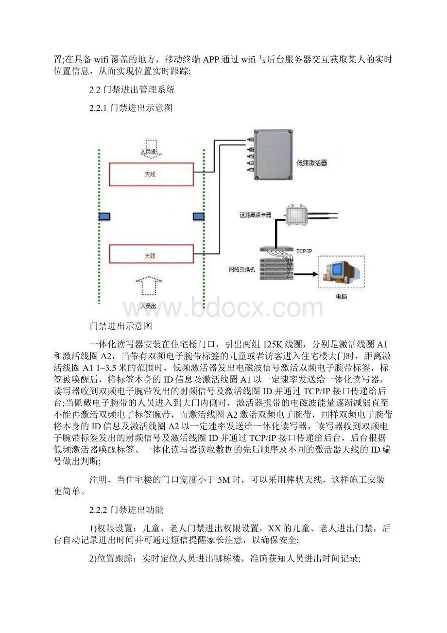 智能社区人员区域定位系统Word文档下载推荐.docx_第2页