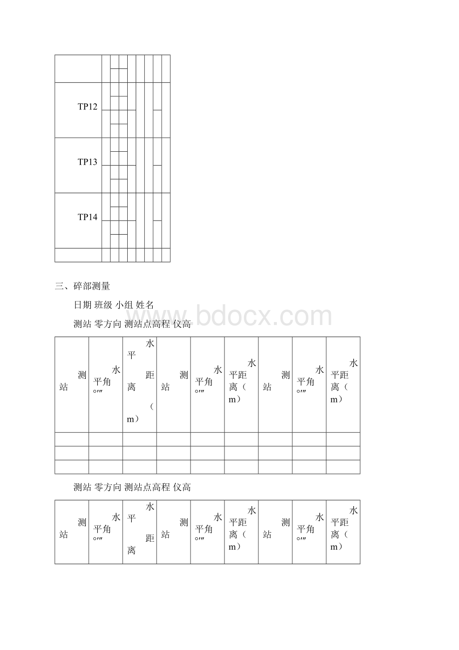 工程测量实习报告2Word格式.docx_第3页