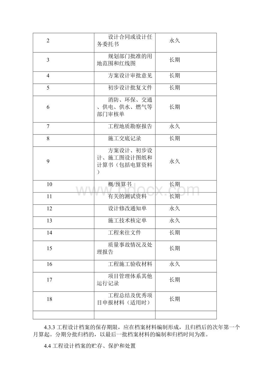 通融地产集团项目工程设计档案管理制度.docx_第3页