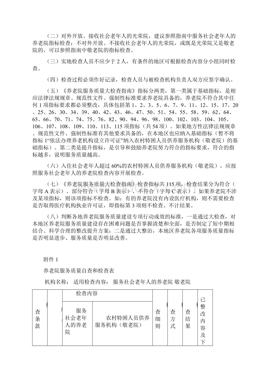 养老院服务质量大检查操作手册定稿.docx_第2页