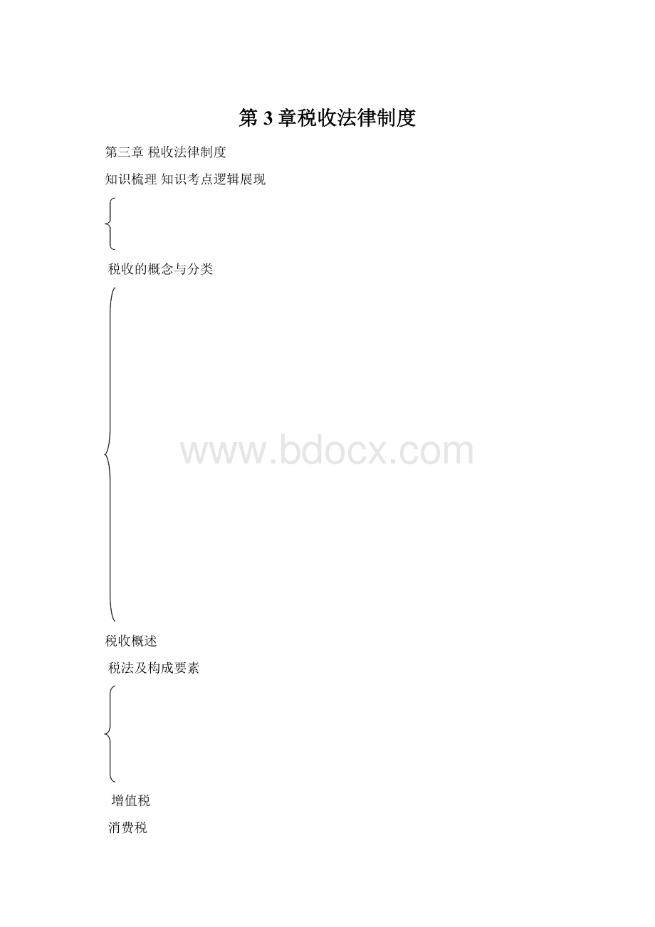 第3章税收法律制度Word下载.docx_第1页