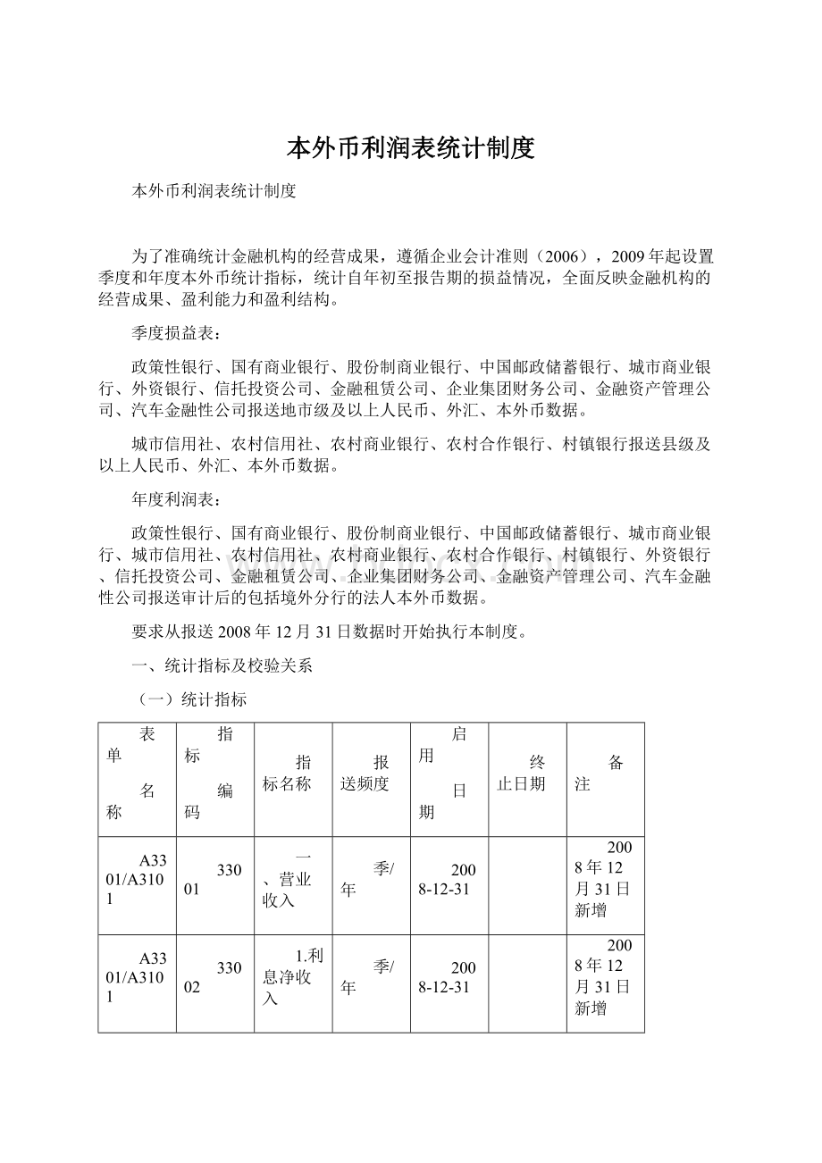 本外币利润表统计制度.docx_第1页