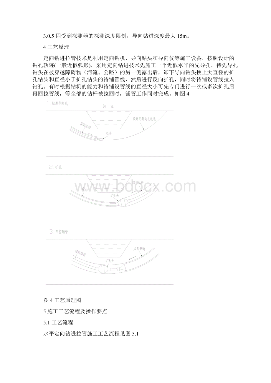 水平定向钻进拉管施工工法Word文档下载推荐.docx_第2页