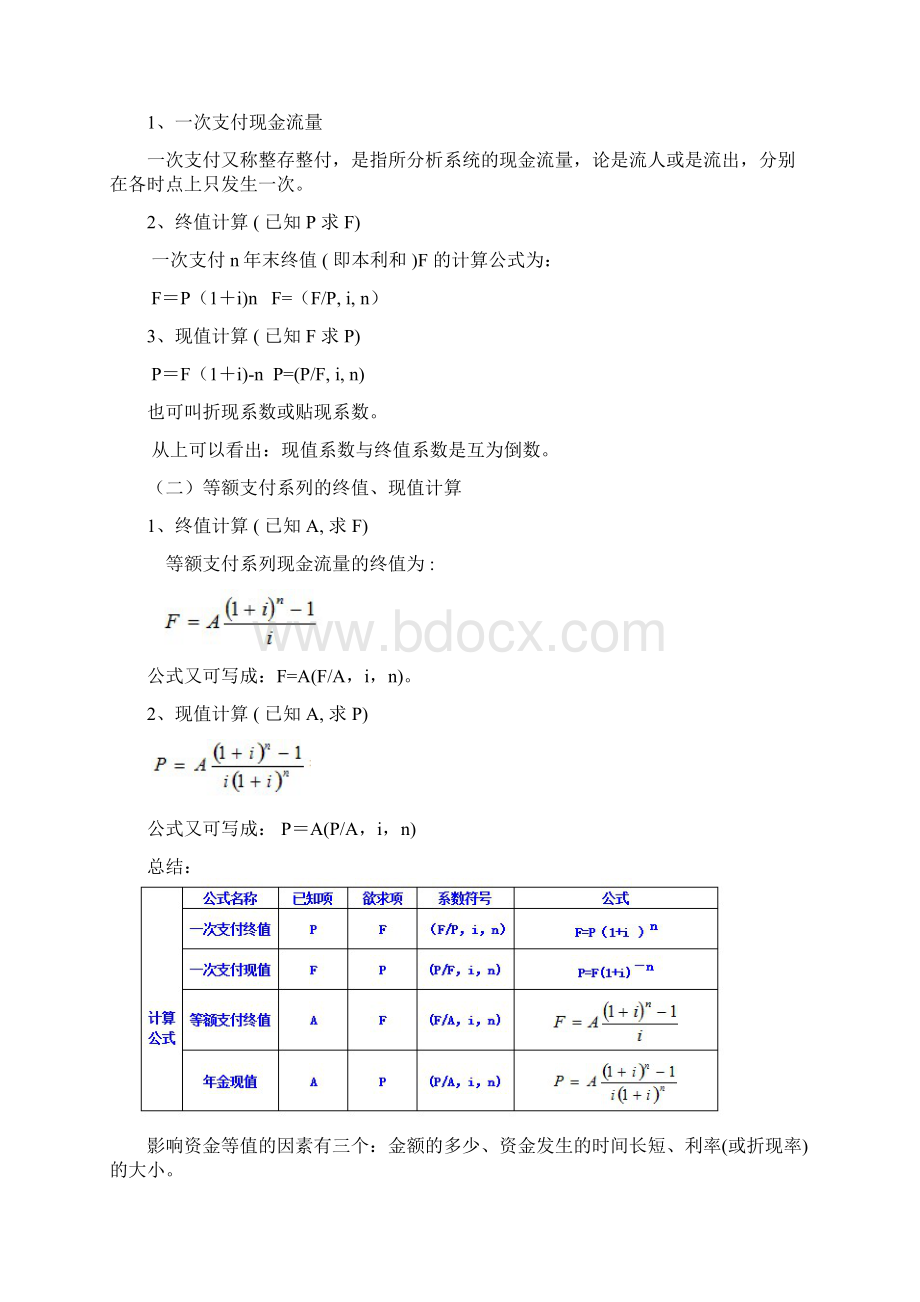 一级建造师工程经济独家笔记.docx_第3页