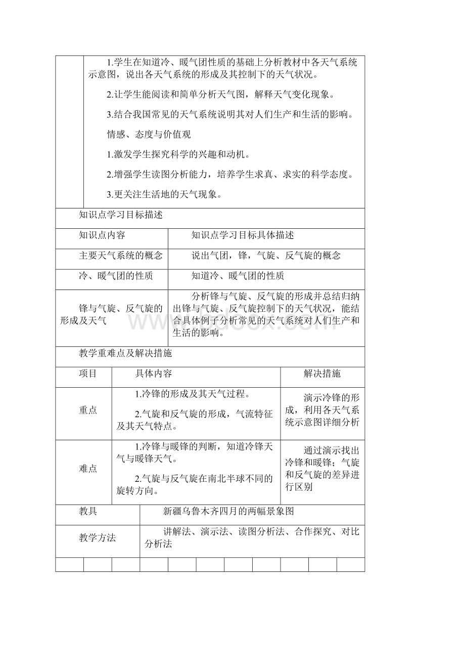 几种重要的天气系统教案.docx_第2页