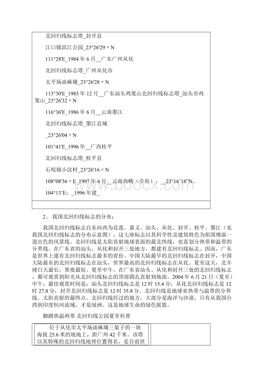 我国的北回归线标志.docx_第2页