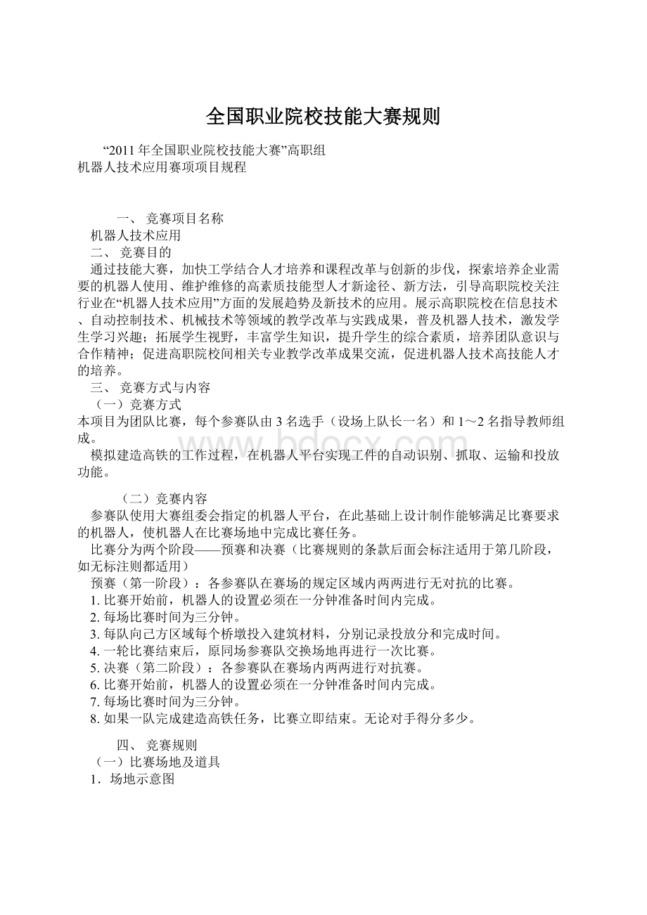 全国职业院校技能大赛规则.docx_第1页