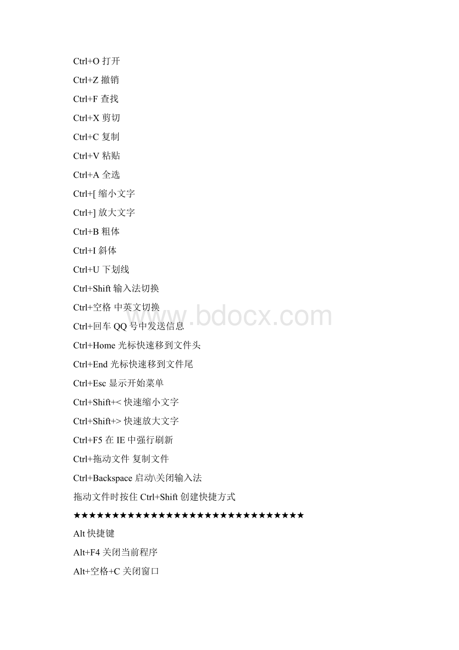 电脑快捷键使用发方法大全Word下载.docx_第2页