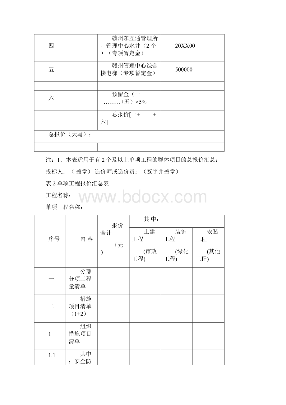 工程量清单报价总说明.docx_第2页